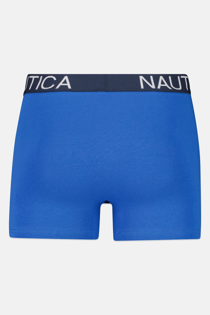 NAUTICA Men 3 Pieces Brand Logo Boxer, Multicolor - Image 4