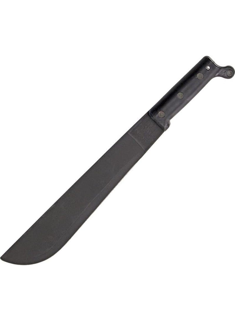 Brazilian Style Carbon Steel Butcher Knife Large Size – Professional Meat Cutting Tool for Heavy-Duty Preparation and Sacrifice Use