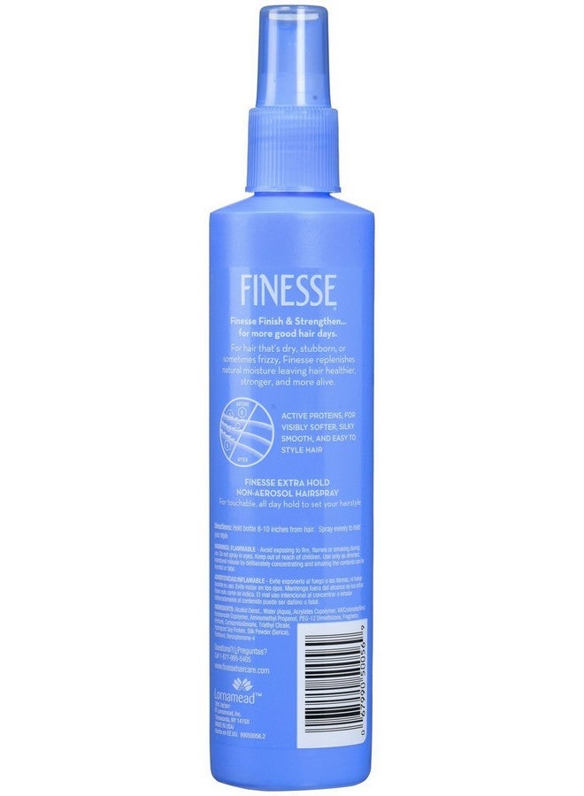 فينيس رذاذ الشعر Finesse Finish + Strengthen Extra Hold غير الهوائي، 8.5 أونصة - Image 2