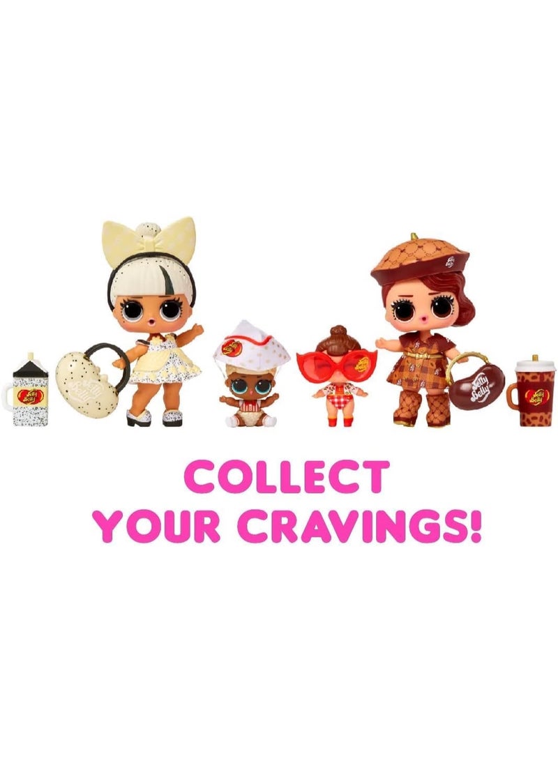 MGA L.O.L. Surprise! LOL Surprise Loves Mini Sweets Deluxe Series 2 with 4 Dolls, Accessories, Limited Edition Candy Theme, Jelly Belly Collectible Dolls- Great Gift for Girls Age 4+ - Image 2
