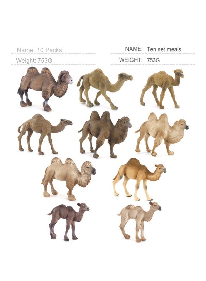 NIBEMINENT Realistic Desert Camel Static Model Figurine