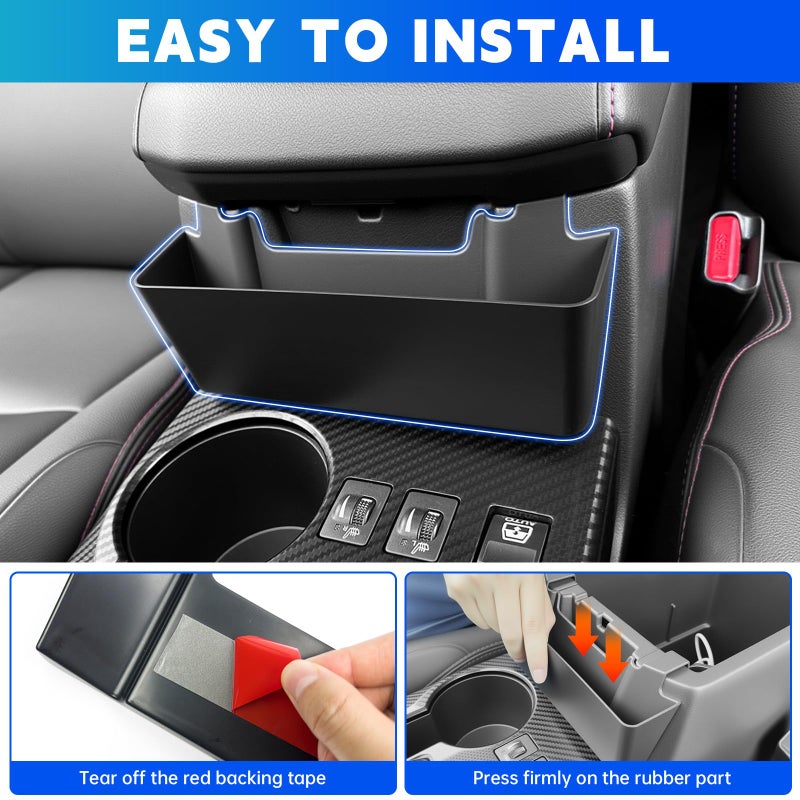 Titibett Center Console Organizer Tray Fits for 2010-2024 Toyota 4Runner Armrest Hanging Storage Box Compatible with 4Runner Interior Accessories (Console Hanging) - Image 3