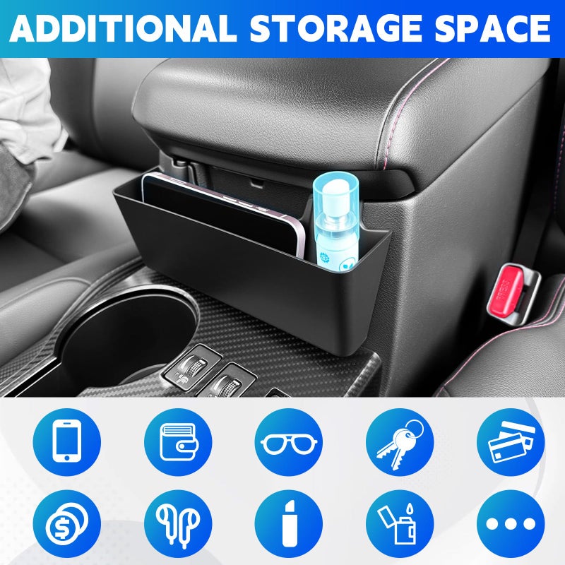 Titibett Center Console Organizer Tray Fits for 2010-2024 Toyota 4Runner Armrest Hanging Storage Box Compatible with 4Runner Interior Accessories (Console Hanging) - Image 4