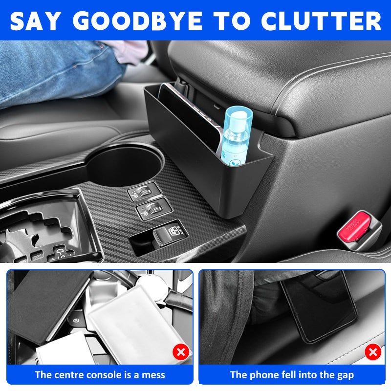 Titibett Center Console Organizer Tray Fits for 2010-2024 Toyota 4Runner Armrest Hanging Storage Box Compatible with 4Runner Interior Accessories (Console Hanging) - Image 5