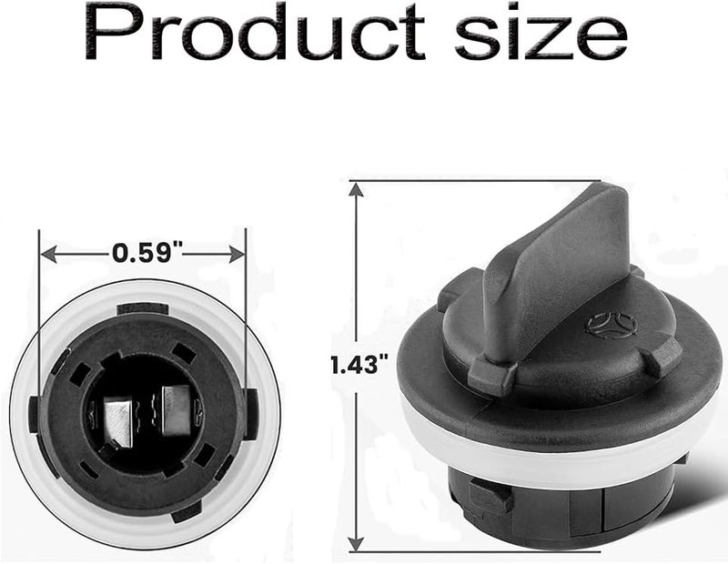 Suitable for Hyundai Kia front turn signal lamp dust cover socket black 2 Pack (921663K000) - Image 2