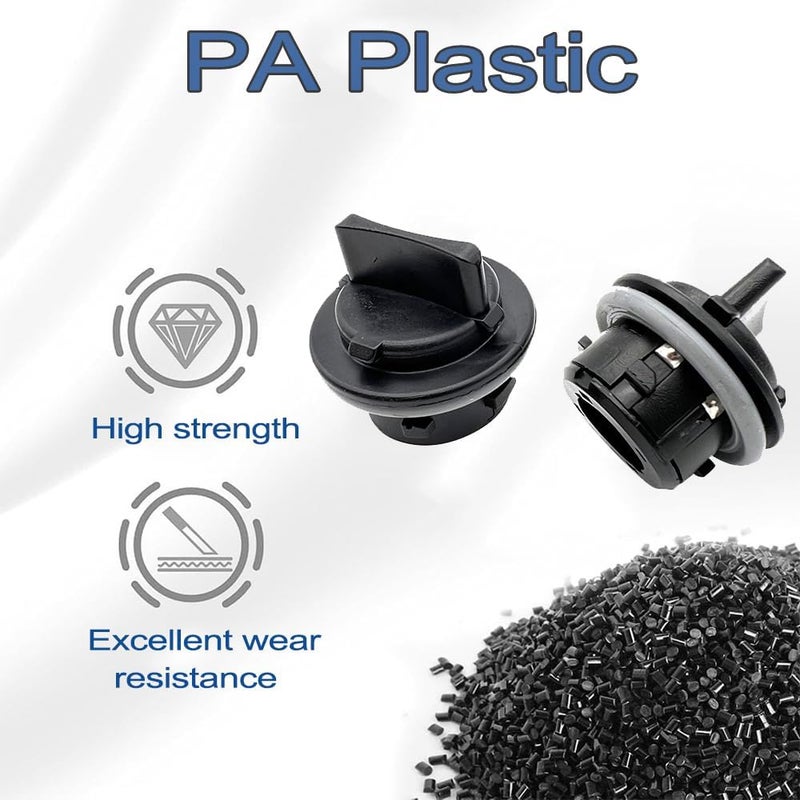Suitable for Hyundai Kia front turn signal lamp dust cover socket black 2 Pack (921663K000) - Image 3