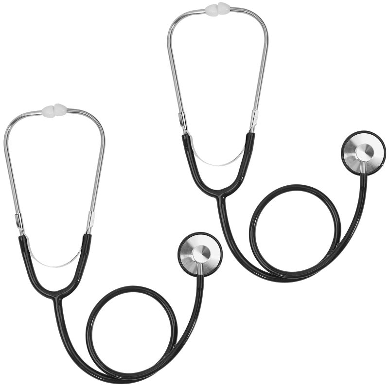 ERDOGLY Kids Stethoscope Toy 2 Pack Real Working Nursing Stethoscope for Kids Toy Medical Kit for Toddler Boys Girls Doctor Nurse Cosplay Costume Accessories - Image 3