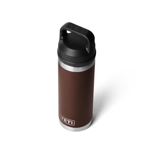 YETI Rambler 18 oz Bottle, Leakproof, Vacuum Insulated, Stainless Steel with Chug Cap, Wetlands Brown - Image 5