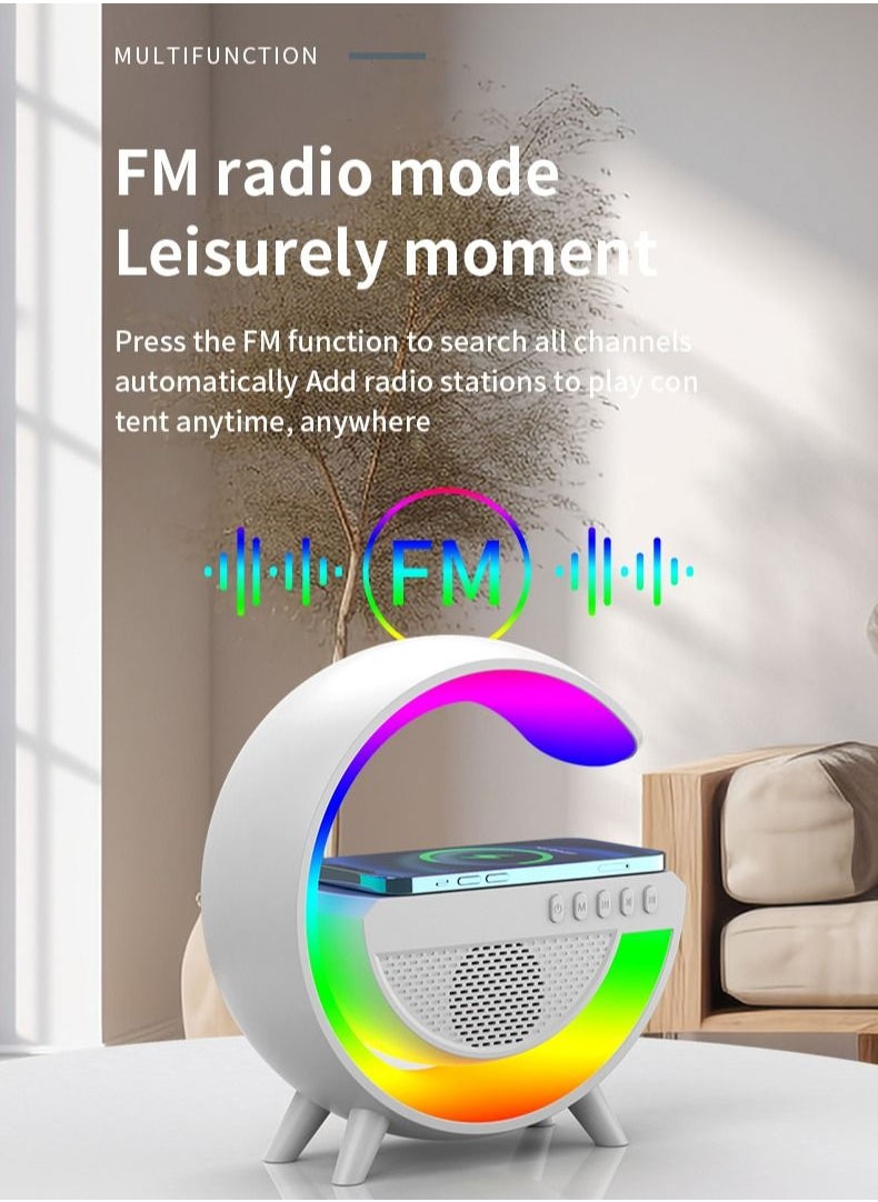 ULHYC - Wireless Smart Bluetooth Speaker with LED Adjustable Ambience Light - Image 1
