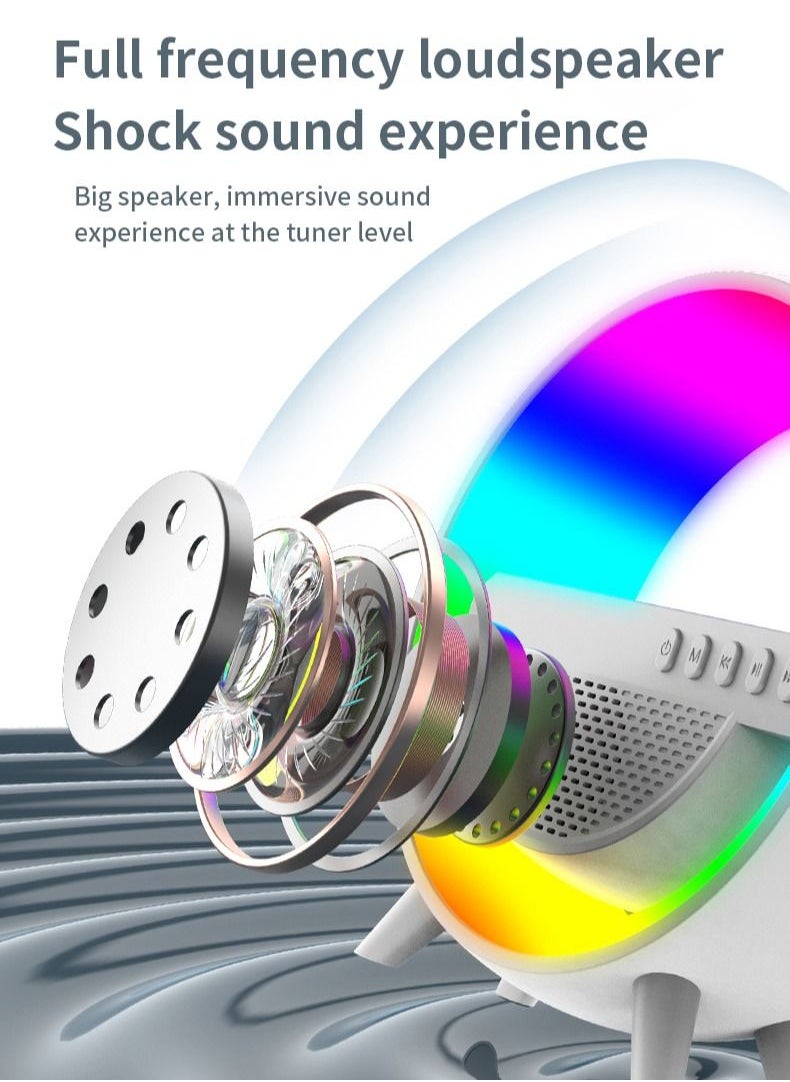 ULHYC - Wireless Smart Bluetooth Speaker with LED Adjustable Ambience Light - Image 1