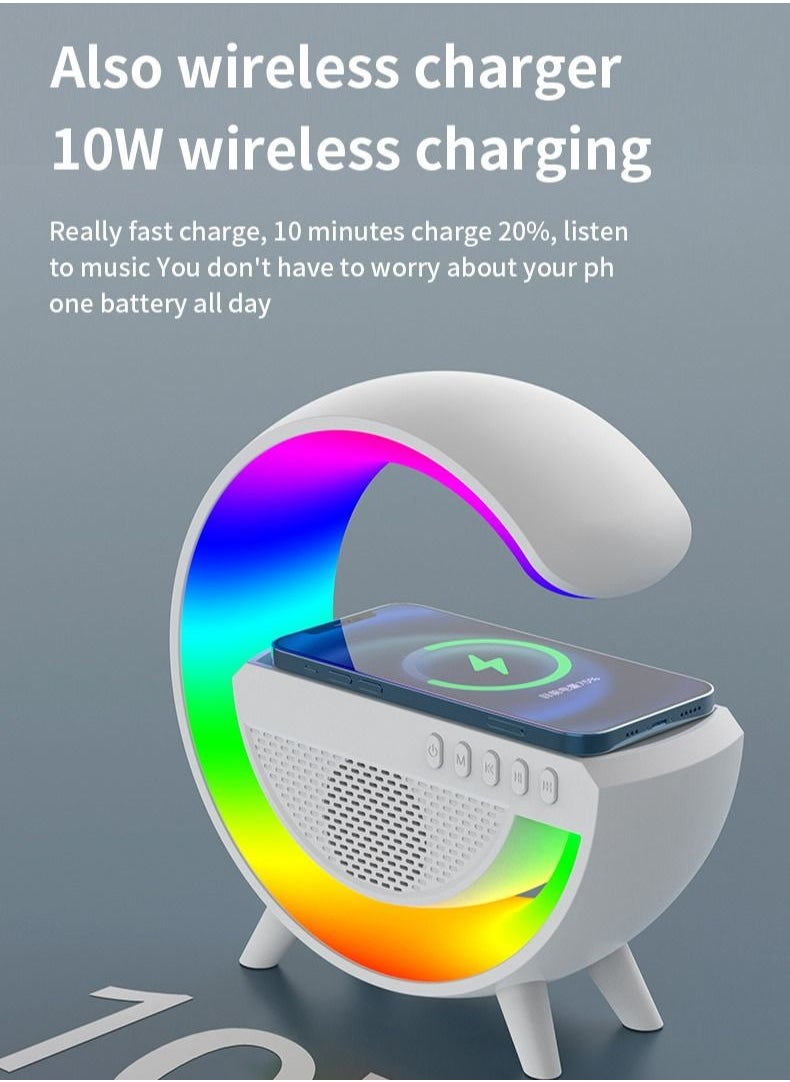 ULHYC - Wireless Smart Bluetooth Speaker with LED Adjustable Ambience Light - Image 1