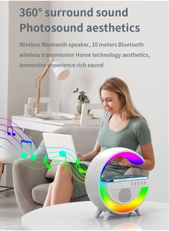 ULHYC Wireless Smart Bluetooth Speaker with LED Adjustable Ambience Light  - Image 3