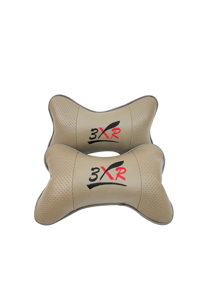 3XR 2 Piece Car Seat Neck rest Headrest Support Safety Cushion - Image 5