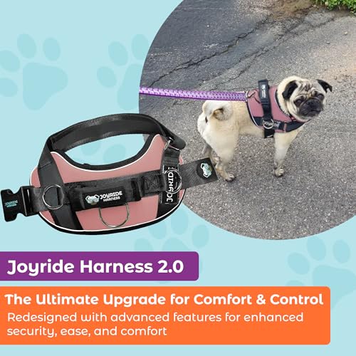 Joyride Harness 2.0 - The Original Side Ring No Pull Dog Harness - No Choke, Escape Proof, Reflective, 3 Leash Clips, Quick Fit Pet Vest - Easy Walks & Training - for Small, Medium & Large Dogs - Image 3