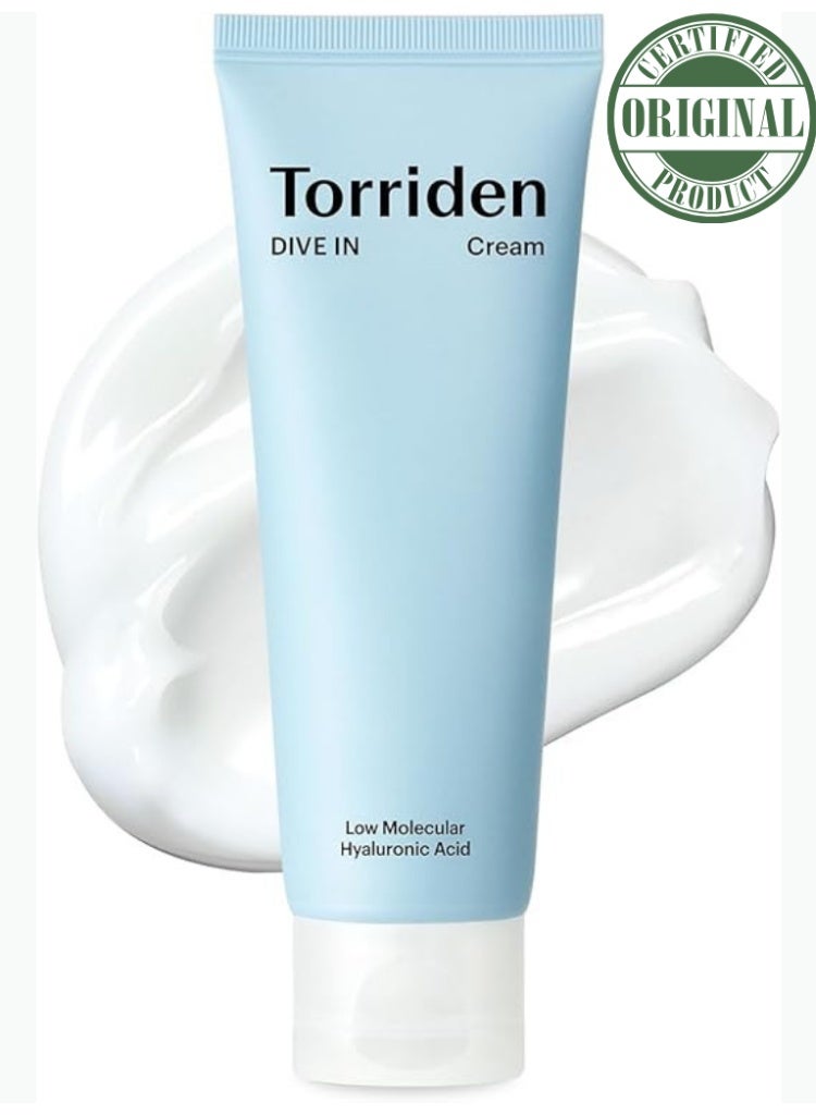 Torriden Dive-In Cream for Deep Hydration, Plumpness & Long-Lasting Moisture - Image 1