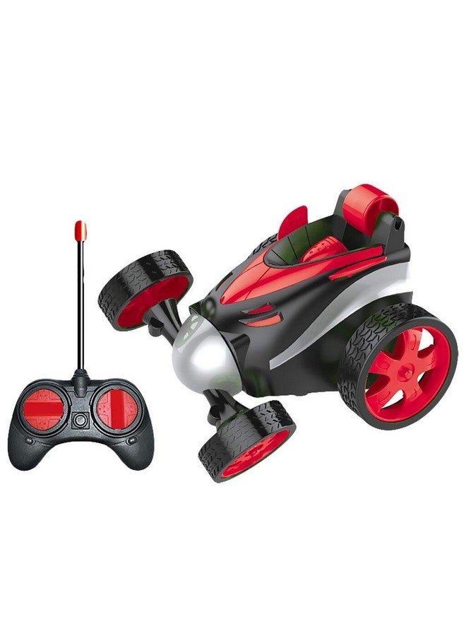 VGRASSP Mini Stunt Remote Control Rechargeable Car Toy for Kids - 360 Degree Spinning (Red) - Image 1