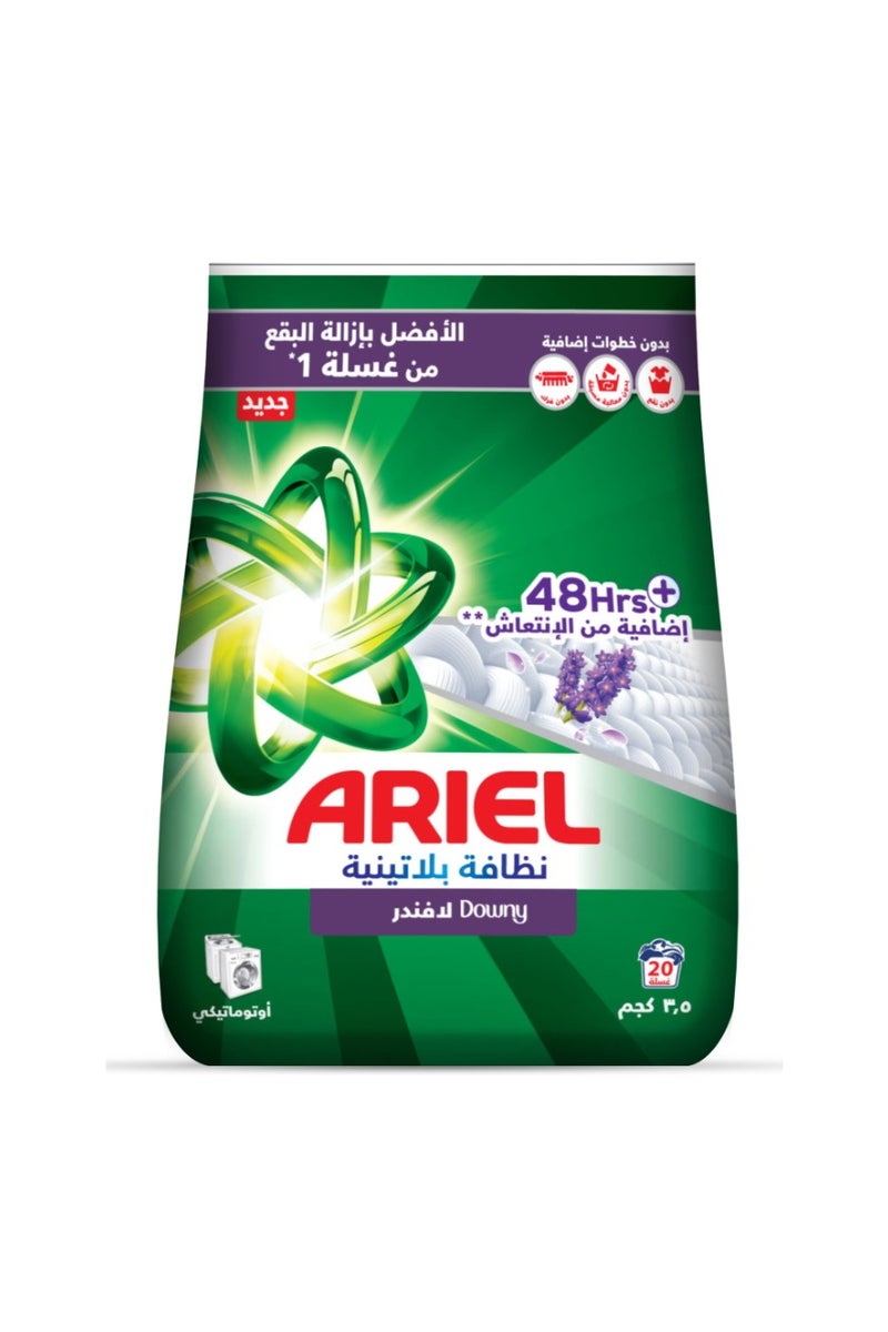 Ariel Platinum Clean Lavender Laundry Detergent Powder 3.5kg - Image 1