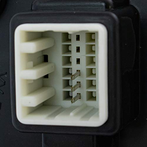 TRQ Driver Side Power Mirror Smooth Black Manual Folding Compatible with 2017-2022 Kia Sportage KI1320196 - Image 4