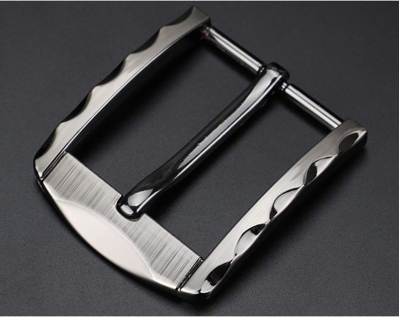 McFanBe 1.5 Inches (38-40 mm) Belt Buckle Single Prong Square Replacement Buckle for Men Women Belt - Image 5