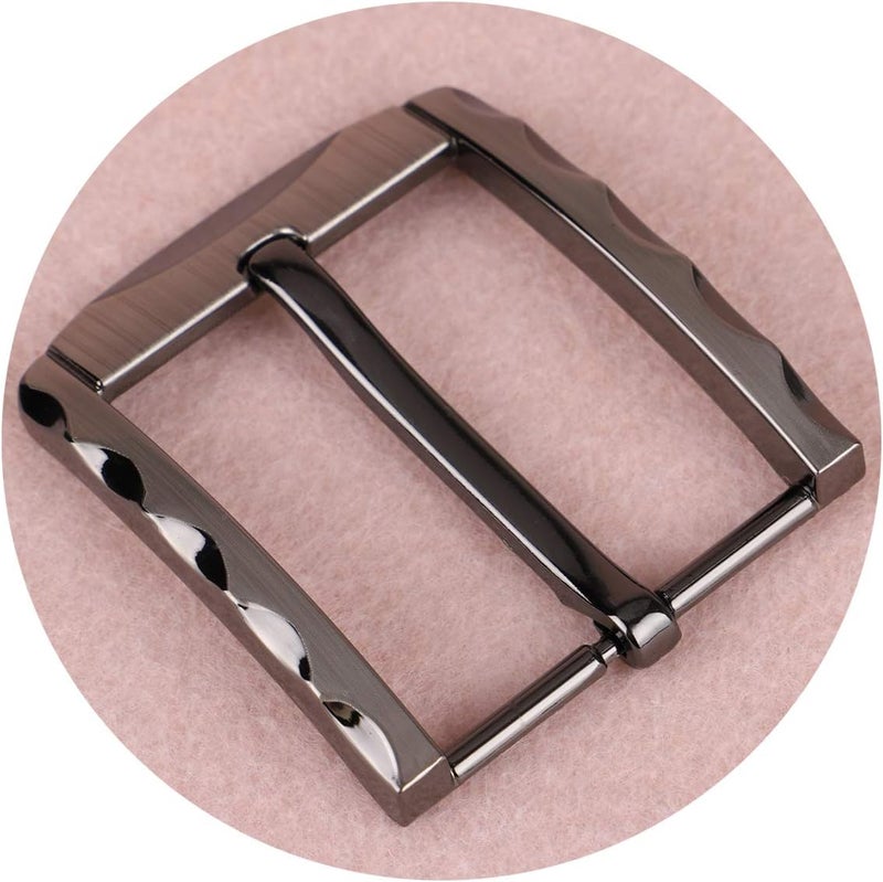 McFanBe 1.5 Inches (38-40 mm) Belt Buckle Single Prong Square Replacement Buckle for Men Women Belt - Image 3