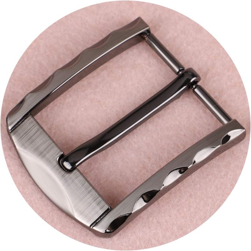 McFanBe 1.5 Inches (38-40 mm) Belt Buckle Single Prong Square Replacement Buckle for Men Women Belt - Image 2