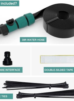 Bobor Bobor Trampoline Sprinkler for Kids, Outdoor Backyard Water Park Fun Summer Outdoor Water Sprinkler Toys for Boys Girls (Black, 39ft)  - Image 4
