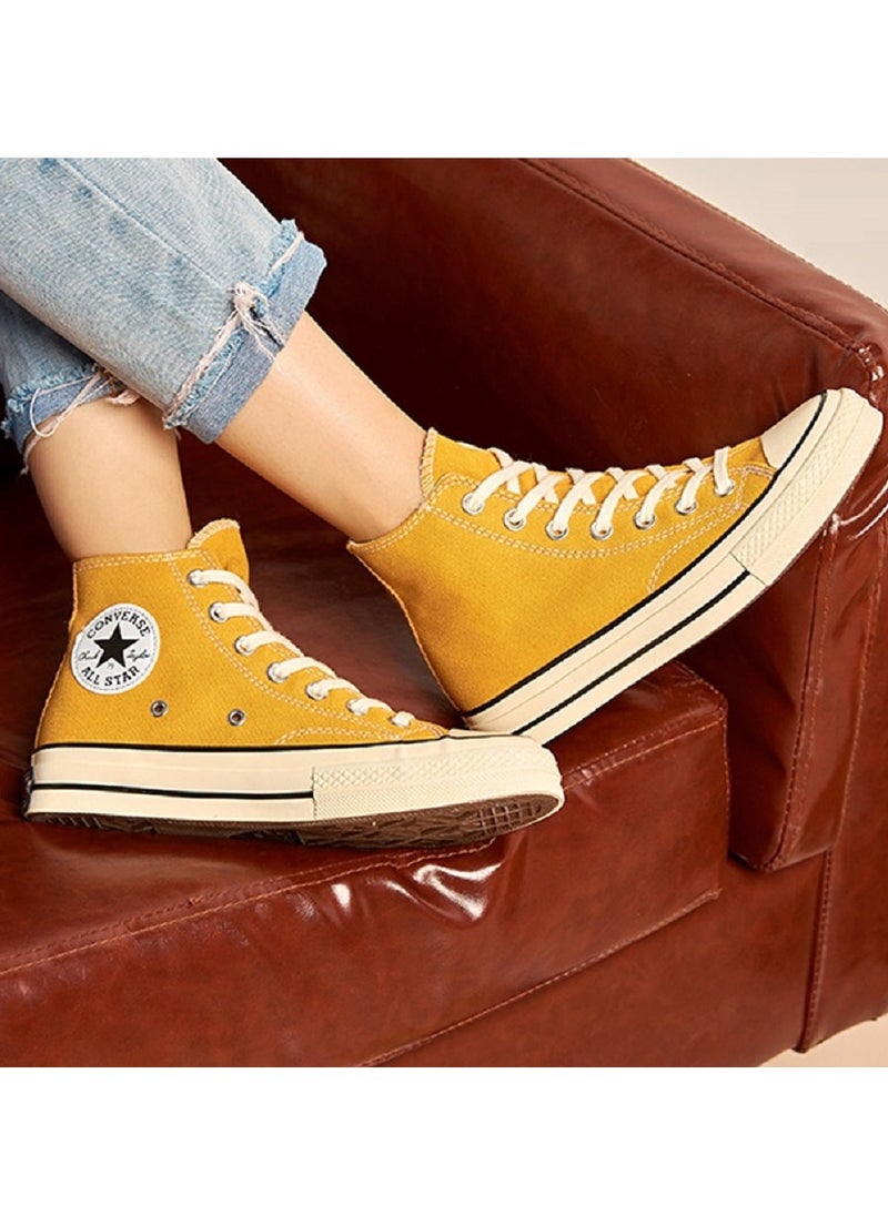 CONVERSE - Classic High Top Sneaker Yellow - Image 1