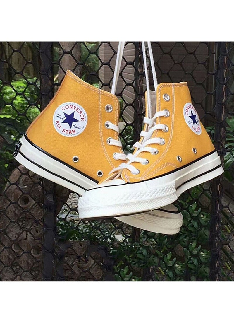 CONVERSE - Classic High Top Sneaker Yellow - Image 1