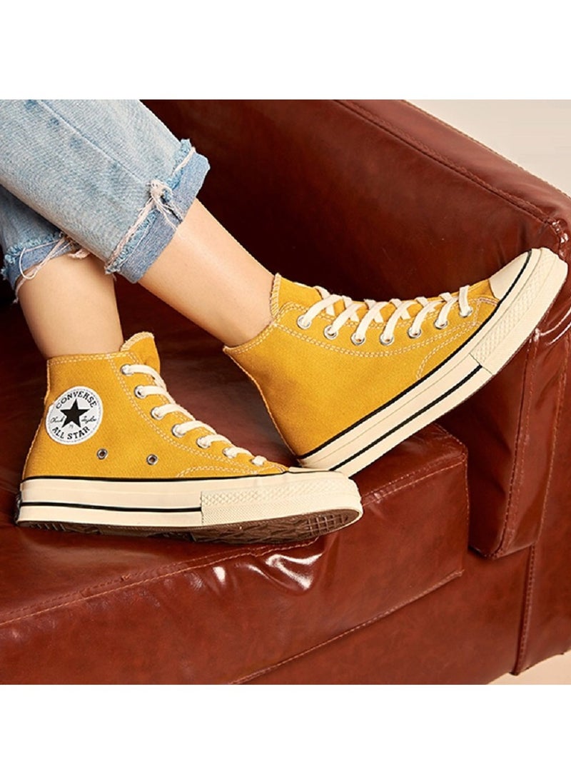 CONVERSE Classic High Top Sneaker Yellow - Image 4