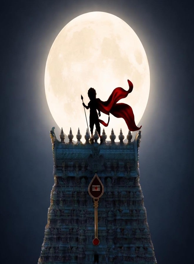 MOONPLUS Brass Thiruchendur Temple Lord Murugan Tower Diya | Tiruchendur Arulmigu Subramaniya Swamy Thirukovil | Karthikeyan Gopuram Vilakku | Senthilandavar Kovil Vizhakku - Image 2