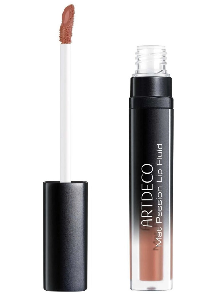 ARTDECO MAT PASSION LIP FLUID NO.55 NUDIST - Creamy liquid lipstick for a matte finish with high coverage  - Image 1