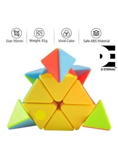 Stickerless Pyramid 3X3 Speed Triangle Pyraminx Cube Puzzle For 14 Years And Up, Teen - pzsku/ZD602FE81AACEAC72CA00Z/45/_/1733730207/d7f5f31a-a108-4291-9fe5-524ad169d68b