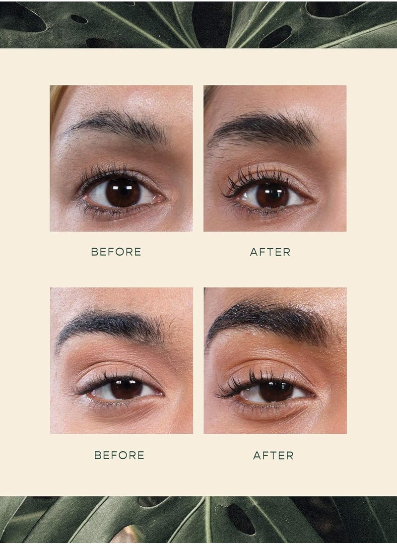 VEGAMOUR - VEGAMOUR GRO Volumizing Brow Serum, 3ml – Enhances Brow Fullness and Density with Plant-Based, Vegan Ingredients - Image 1