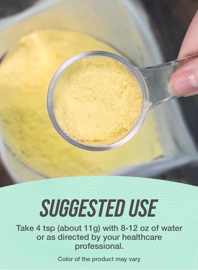 BulkSupplements مسحوق ببتيدات الكولاجين - مسحوق كولاجين من الأبقار، مكمل كولاجين مسحوق - مهدرج وخالي من الغلوتين، 11 جرام لكل حصة، 500 جرام (1.1 رطل) (عبوة من 1) - Image 4