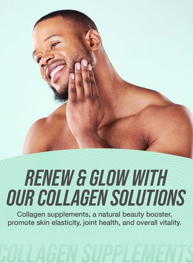 BulkSupplements مسحوق ببتيدات الكولاجين - مسحوق كولاجين من الأبقار، مكمل كولاجين مسحوق - مهدرج وخالي من الغلوتين، 11 جرام لكل حصة، 500 جرام (1.1 رطل) (عبوة من 1) - Image 3