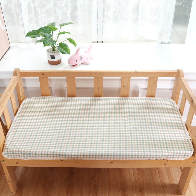 Bamboo fiber mat crib ramie soft newborn baby ice silk summer breathable kindergarten machine washable hot - Image 5
