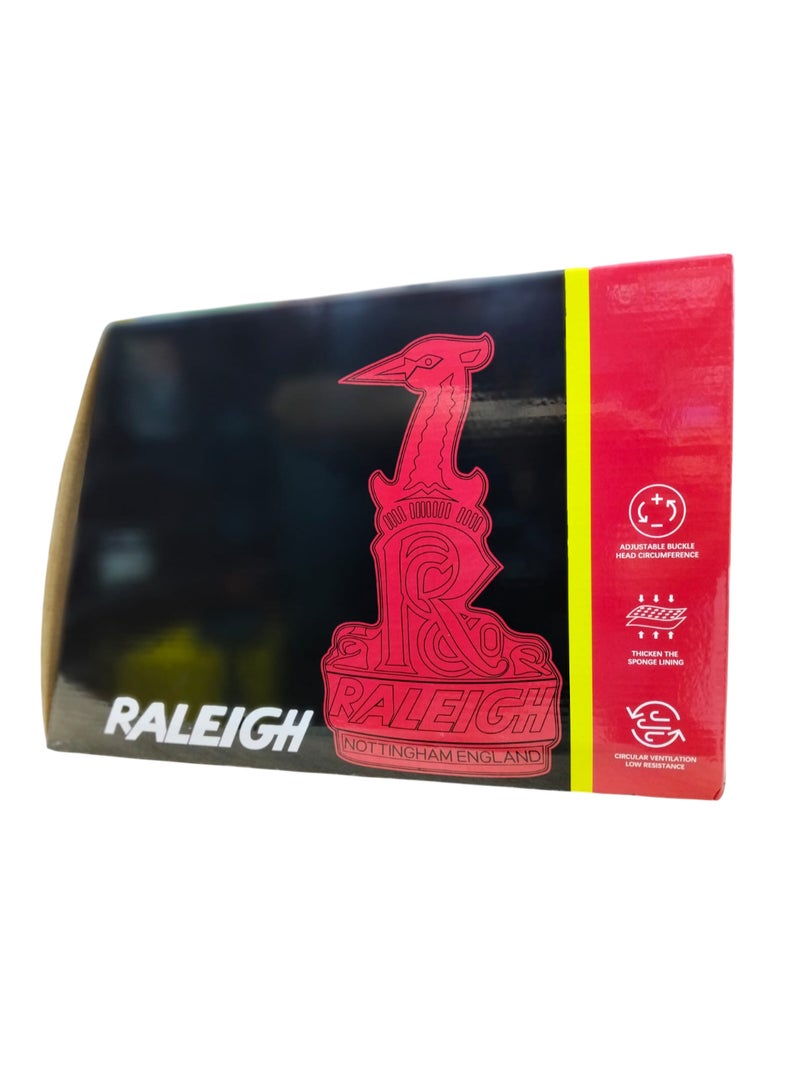Raleigh Lightweight, Durable & Protective Riding Helmet - Image 3