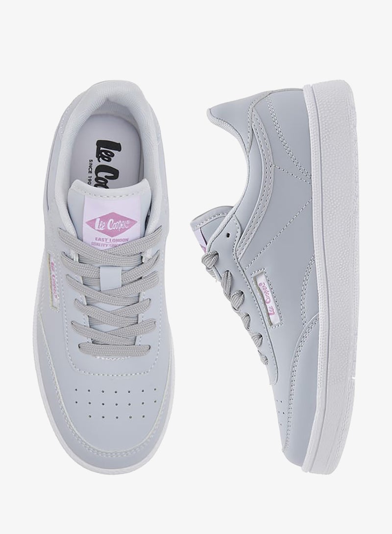 لي كوبر سنيكرز نسائي بأربطة وتفاصيل متباينة - Image 2