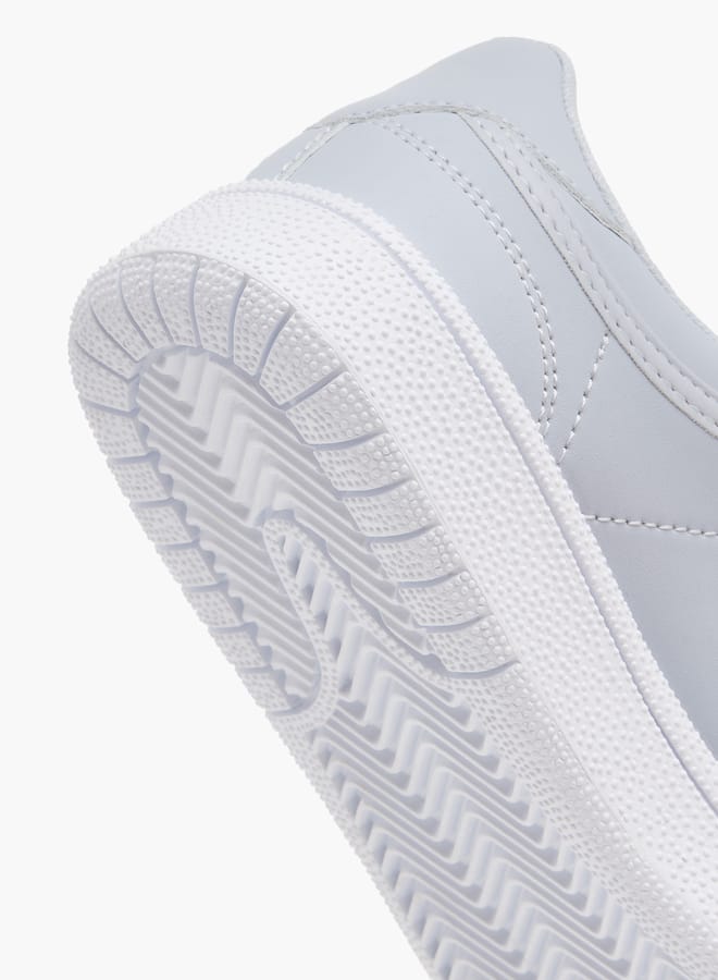 Lee Cooper Womens Panelled Sneakers With Lace-Up Closure  - Image 5