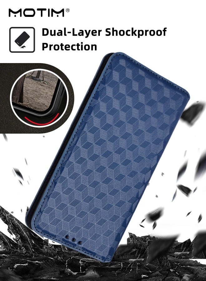 Motim Oppo Find X5/X5 Pro Phone Case Cover, Flip Leather Wallet Case with Kickstand Card Slots Holder Money Pocket, Scratch-resistant Shockproof Cover  - Image 4