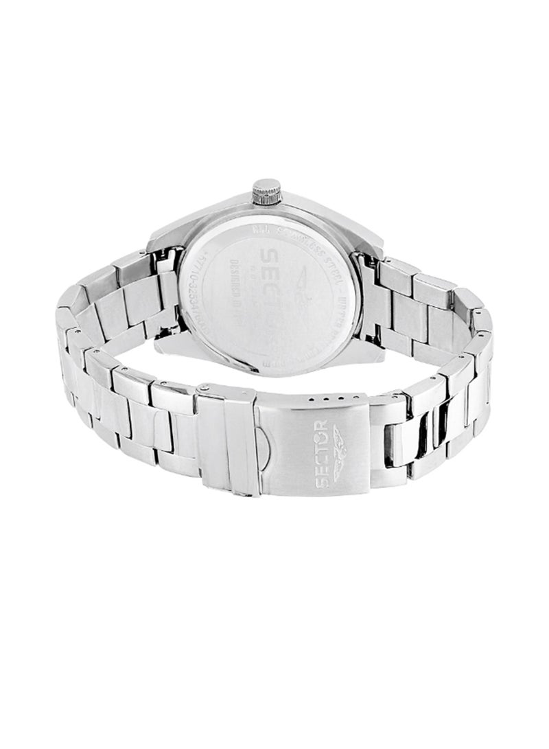 Sector 240 41MM 3H SILVER DIAL BRACELET SS CASE - Image 3