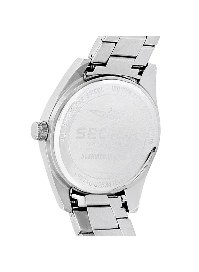 Sector 240 41MM 3H SILVER DIAL BRACELET SS CASE - Image 5