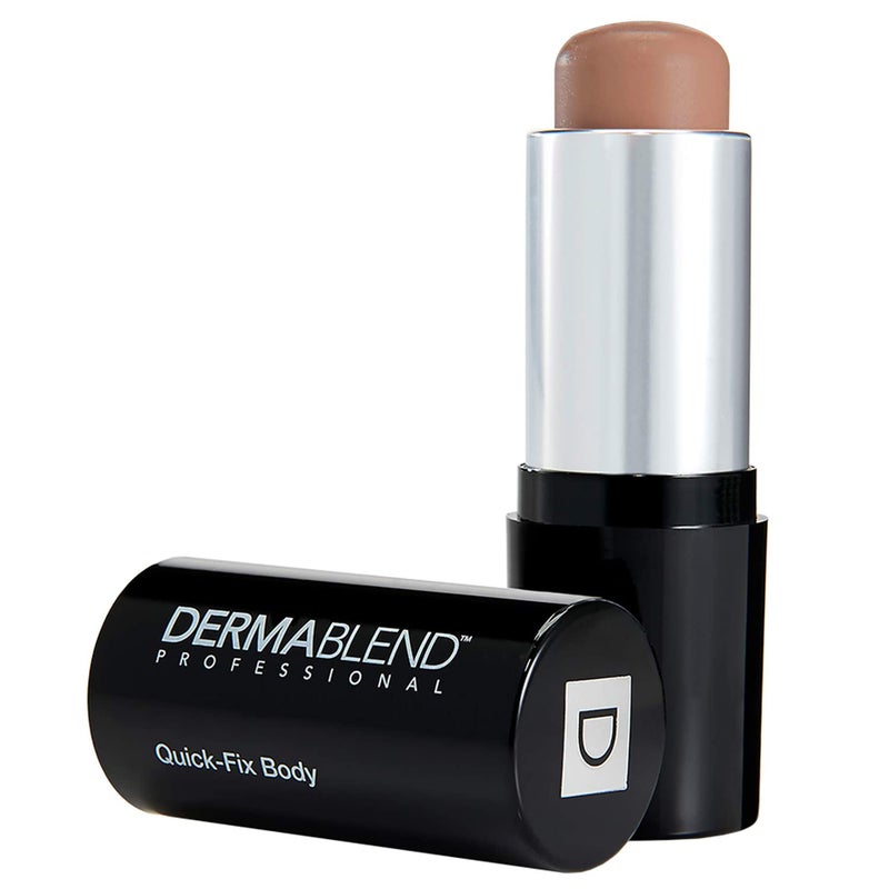 Dermablend Quick-Fix Body Makeup Full Coverage Foundation Stick,Water-Resistant Body Concealer for Imperfections & Tattoos,0.42 Oz,65W Bronze: For tan skin with warm undertones and a hint of bronze - Image 1