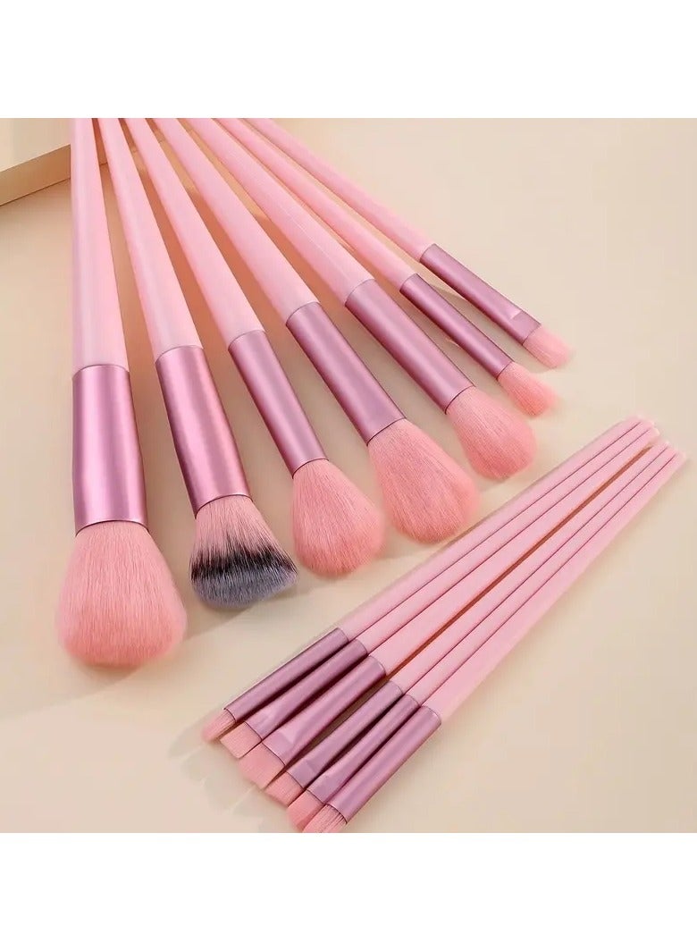 ORiTi 13 قطعة فرش مكياج ناعمة ورقيقة احترافية لأساس المكياج، أحمر خدود، بودرة، ظلال عيون، فرشاة كابوكي، فرشاة دمج أدوات التجميل - Image 4