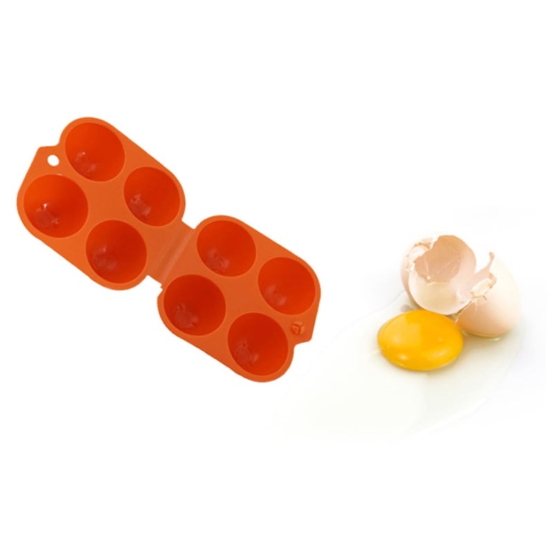 Portable Folding Egg Carrier Shockproof Plastic Storage Box for Outdoor Camping Travel Picnics - Image 5
