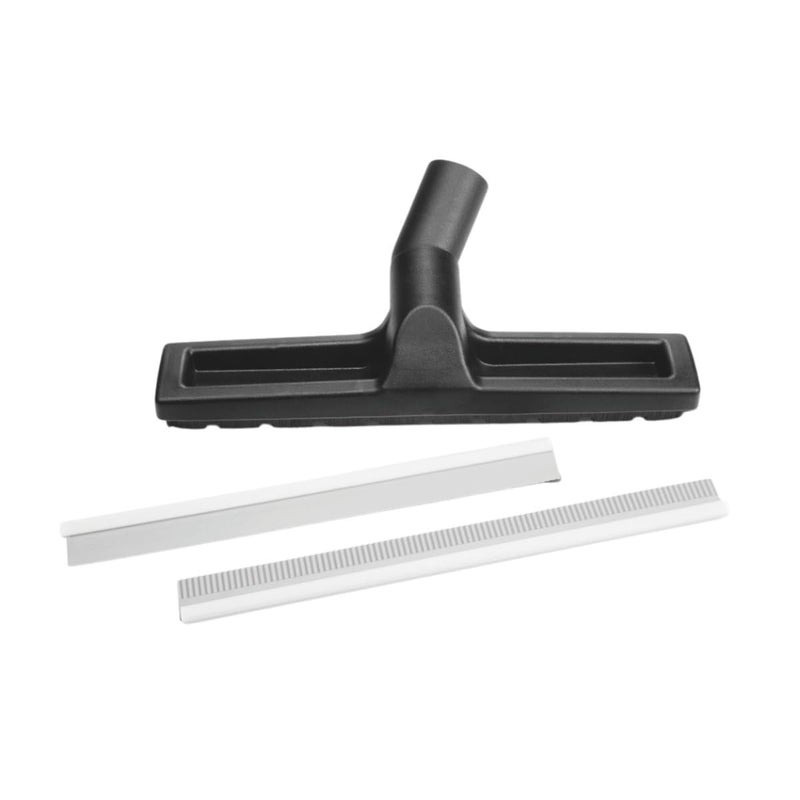 Fein Combination Nozzle with Interchangeable Rubber Blades and Brush Strips - Durable and Efficient Cleaning Attachment for Turbo Wet/Dry Dust Extractors - 31345073010