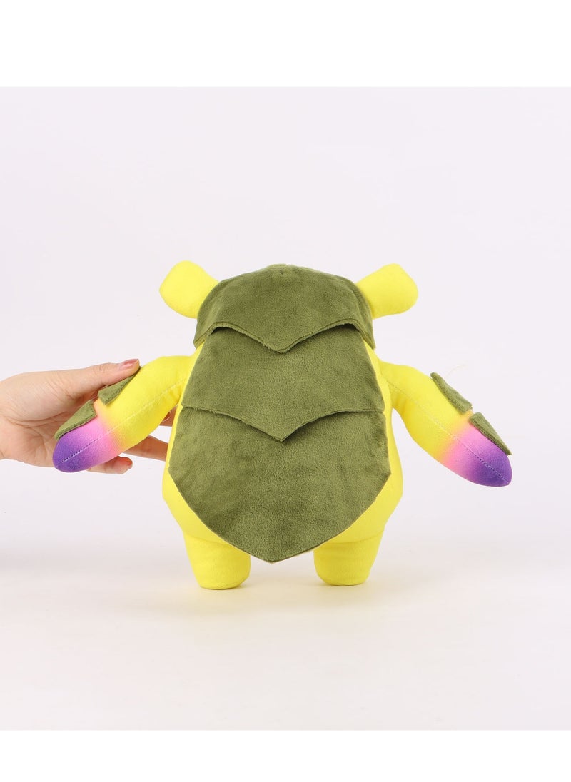 Generic VALORANT Gekko Plush Toy, Egg-shaped Cartoon Doll, Fearless Pact Series Merchandise, Suitable for Collecting or Gift Giving, Height 23cm  - Image 5