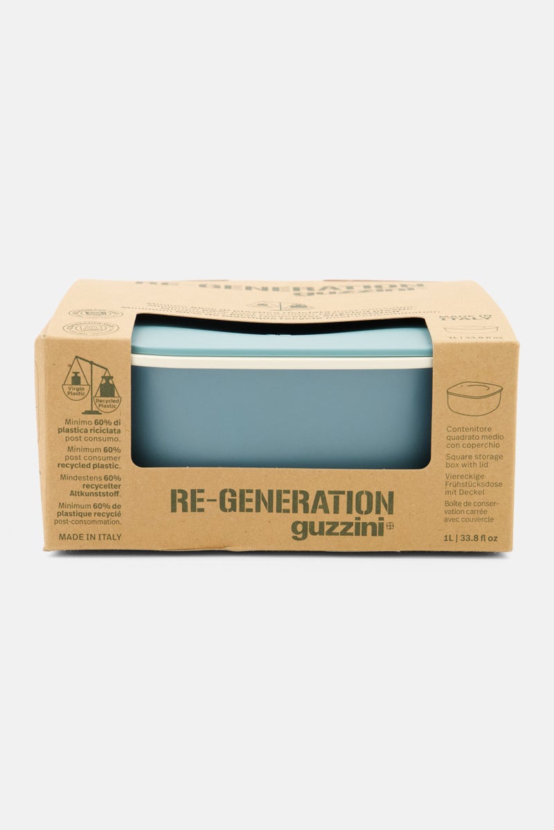 guzzini Square Storage Box, Blue  - Image 1