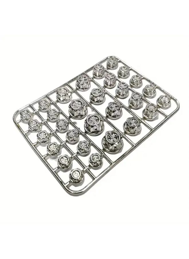 Silver Electric Bike Hexagonal Screw Cap Modification Accessories Electroplated Titanium Screw Decoration - Image 5