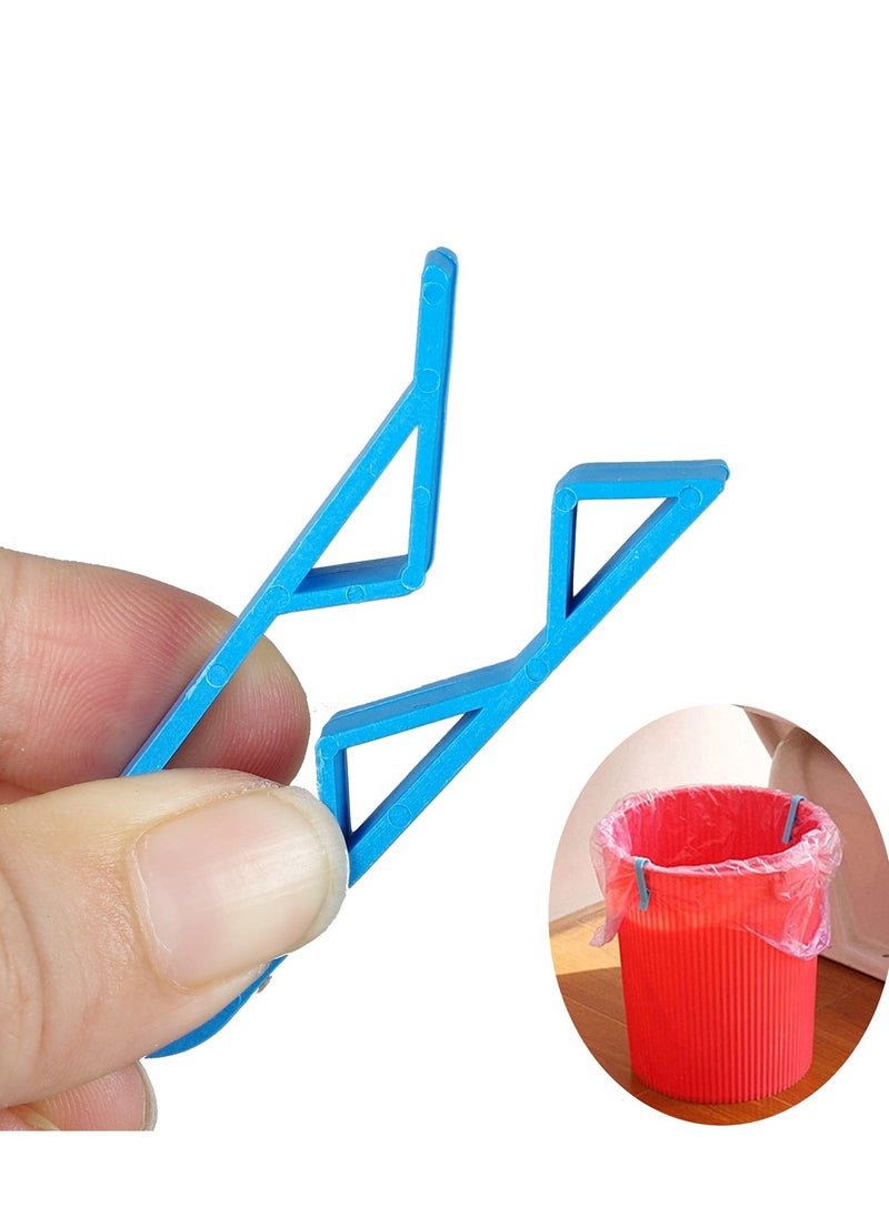 Generic - 20Pcs Plastic Kitchen Garbage Bin Clip, Washroom Trash Can Bag Clips, Waste Basket Garbage Bin Clamp,Sturdy Anti-Slip Fixation Clip Holder - Image 1